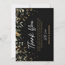 感謝のハート、永遠にバインドされたサンキューカード 招待状