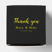 感謝のハート 2x2x2 お祝い用ギフトボックス あらゆるシーンに フェイバーボックス (上部)