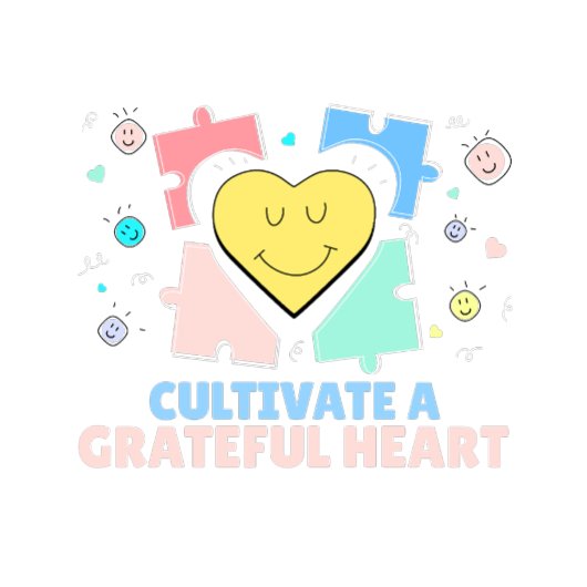 感謝のハートTシャツを育てる Tシャツ