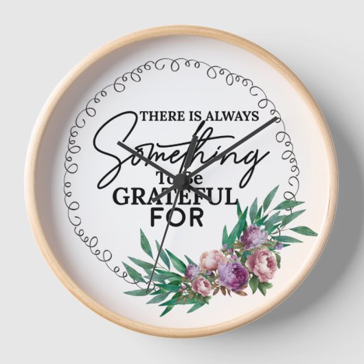 感謝のバイブウォール 壁時計 (正面)