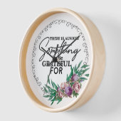 感謝のバイブウォール 壁時計 (傾斜)