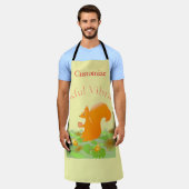 感謝のバイブリスThunder_Cove エプロン (着用した状態)