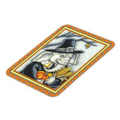 感謝のパキディーム、感謝の巡礼者ゾウ マグネット (左側)