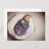 感謝のフォトフィルター誕生のお知らせポストカード 案内ポストカード (正面/裏面)