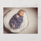 感謝のフォトフィルター誕生のお知らせポストカード 案内ポストカード (正面)