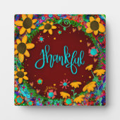 感謝のフローラお洒落デイジー フォトプラーク (正面)