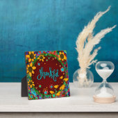 感謝のフローラお洒落デイジー フォトプラーク (インサイチュ)