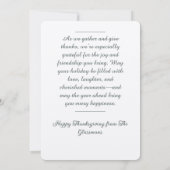 感謝のフローラ縁ど シーズンカード (裏面)