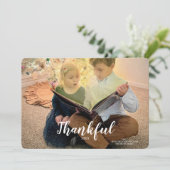 感謝のホリデーカード シーズンカード (スタンド正面)