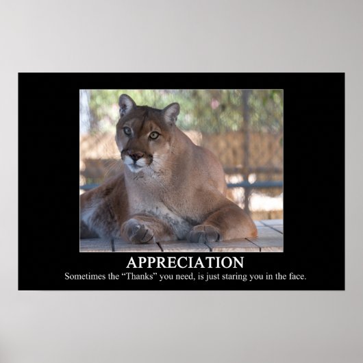 感謝のポスター ポスター (正面)