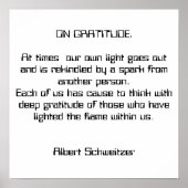 感謝のポスター ポスター (正面)