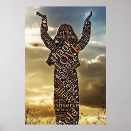 感謝のポスター ポスター