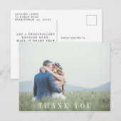 感謝のポストカード インビテーションポストカード (正面/裏面)