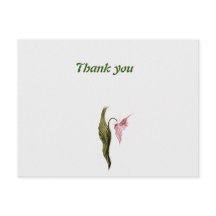 感謝のポストカード