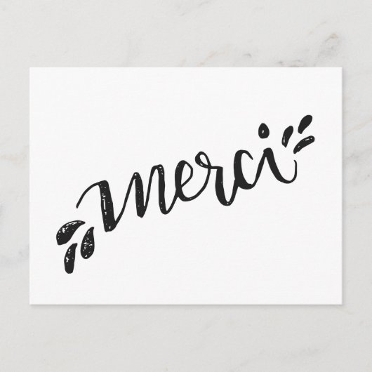 感謝のポストカード ポストカード (正面)