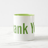 感謝のマグありがとう ツートーンマグカップ (中央)