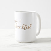 感謝のマグ コーヒーマグカップ (正面右)