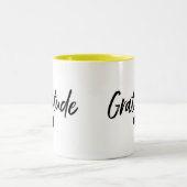 感謝のマグ ツートーンマグカップ (中央)