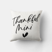 感謝のミニ クッション (裏面)