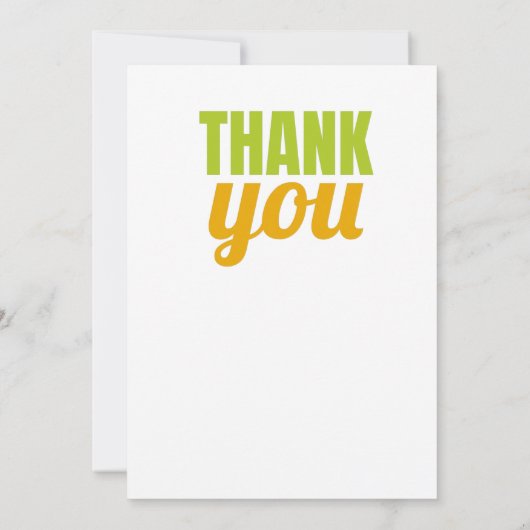 感謝のメッセージを感謝してい送信 サンキューカード (裏面)