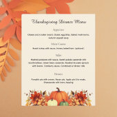 感謝のメッセージ 感謝祭のディナーメニュー