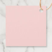 感謝のメッセージ 水彩の花 フェイバータグ (裏面)