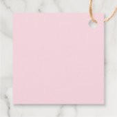 感謝のメッセージ 牡丹の花 フェイバータグ (裏面)