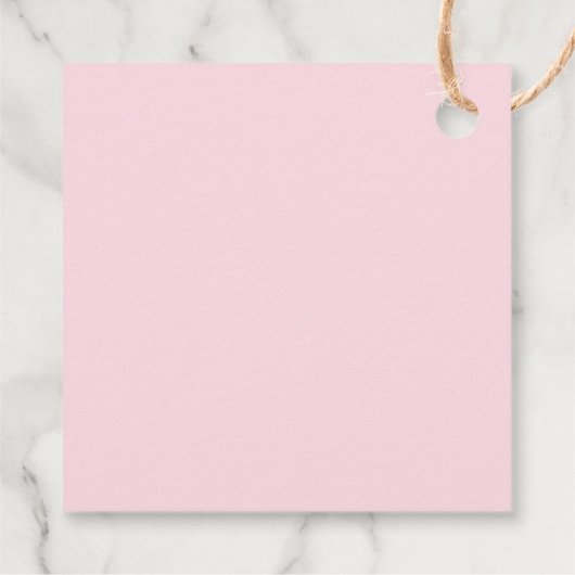 感謝のメッセージ 牡丹の花 フェイバータグ (裏面)