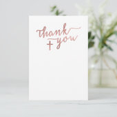 感謝のメモカード, ローズゴールドの十字架 招待状 (スタンド正面)