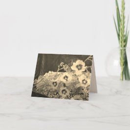 感謝のメモカード : 静物画 サンキューカード