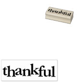 感謝のラバーアートスタンプ ラバースタンプ (押印)