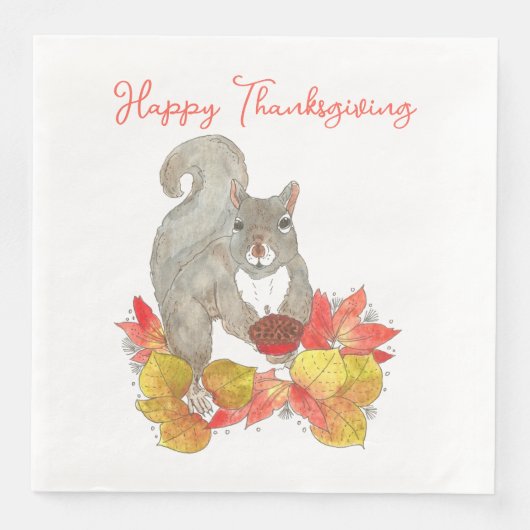 感謝のリスとパイ (正面)