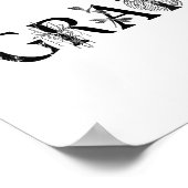 感謝のロータスムーンスピリチュアルで毎日を開始 ポスター (角)