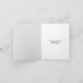 感謝のヴィンテージタイプライター サンキューカード (内部)