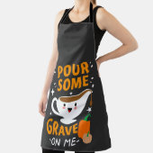 感謝の七面鳥に肉汁を注ぐ エプロン (インサイチュ)