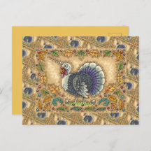 感謝の七面鳥ユニコーンお洒落、ファンタジー。