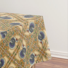 感謝の七面鳥ユニコーン，お洒落ファンタジー テーブルクロス