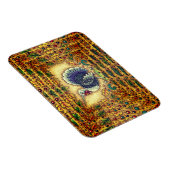 感謝の七面鳥ユニコーン，お洒落ファンタジー マグネット (右側)