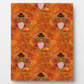 感謝の七面鳥 フォトプラーク (正面)