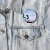 感謝の人々引用文ハワイのヤシの木の写真 缶バッジ (インサイチュ)