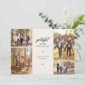 感謝の休日4枚写真カード シーズンカード (スタンド正面)