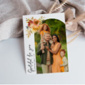 感謝の写真の感謝のグリーティングカード サンキューカード