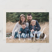 感謝の写真感謝祭 シーズンカード (正面/裏面)