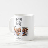 感謝の写真賛美感謝感謝祭 コーヒーマグカップ (正面左)