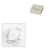 感謝の印を押す ラバースタンプ (押印)