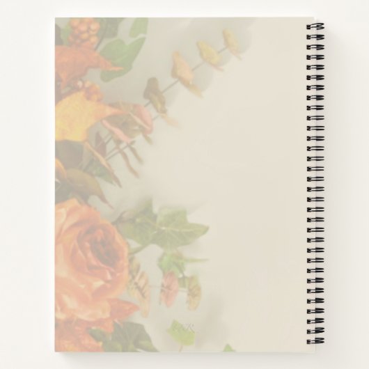 感謝の台帳 ノートブック (裏面)