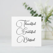 感謝の台本賛美感謝祭 カード (スタンド正面)