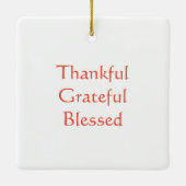 感謝の名賛美前感感謝 セラミックオーナメント (裏面)