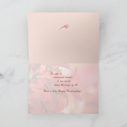 感謝の喜び シーズンカード (内部)