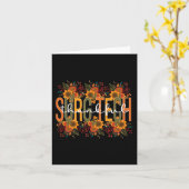 感謝の外科専門技術者Thanksgiving surgic カード (黄色い花)